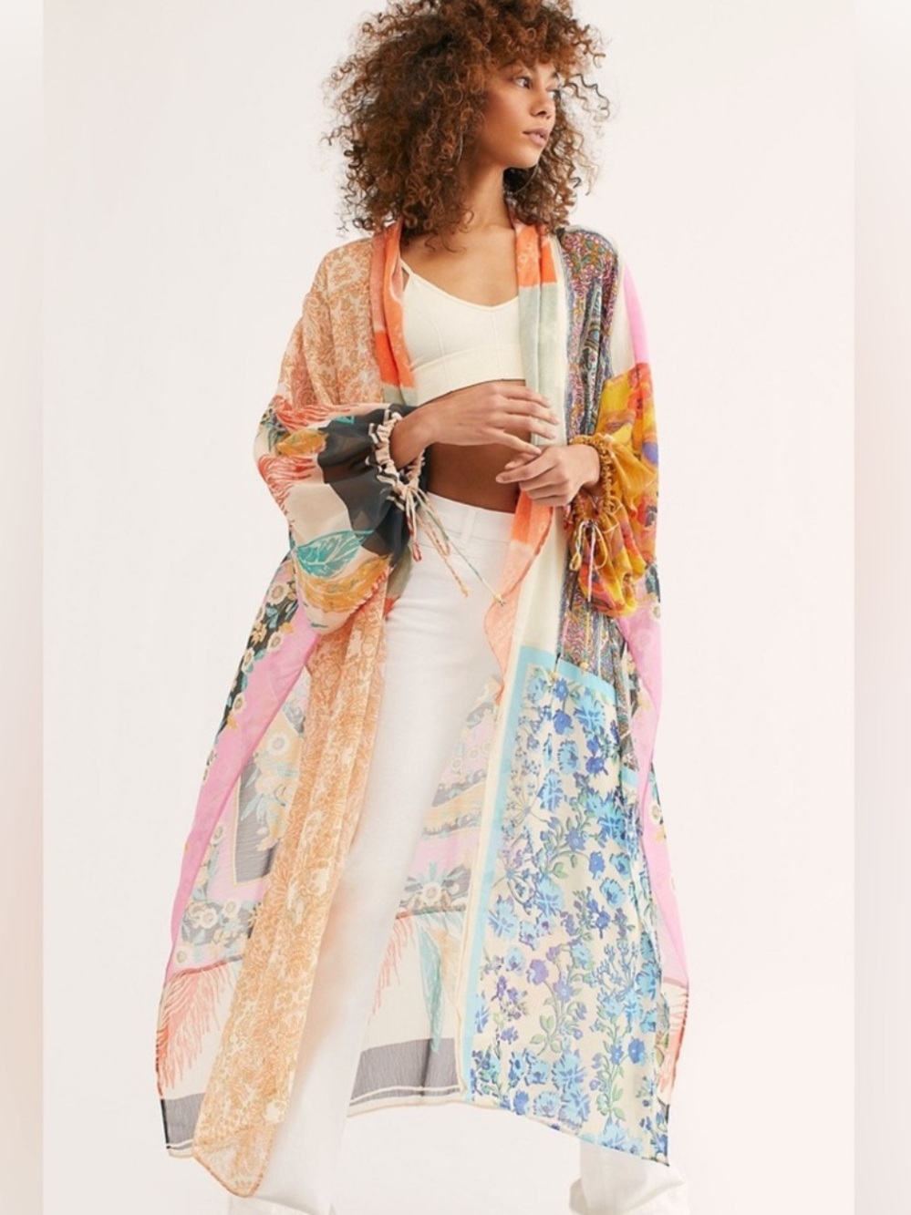 Intimately FREE PEOPLE Keeping Up With The Kimono Leonora duster